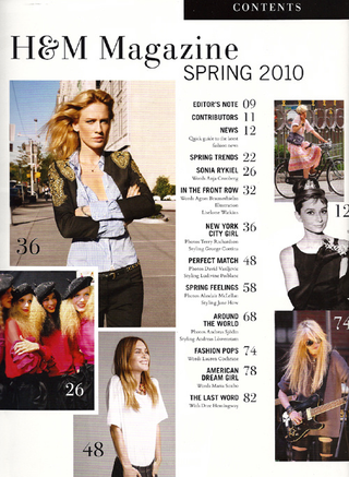 Illustration for article titled H&M Magazine: A Marketing Gimmick, But Cool Anyway